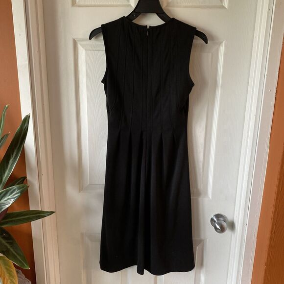 Calvin Klein Dress Women’s Small Black Dress Fit N Flare Dry Clean Only - Picture 8 of 14